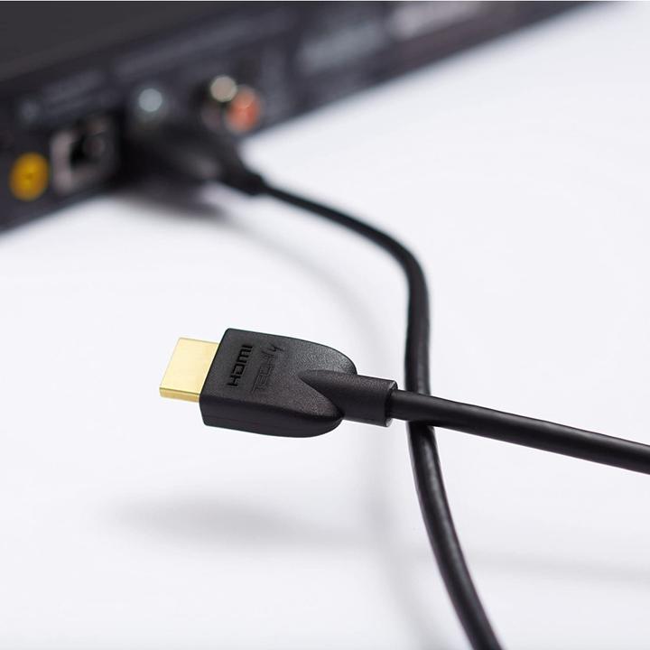 Produktbild Techly HDMI 4K 60Hz High Speed Anschlusskabel mit Ethernet schwarz 0.5m (0.50 m, HDMI)