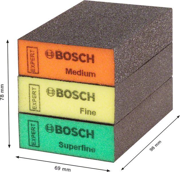 Actual product image Bosch Professional Zubehör Expert S473 (Medium, Fine, Superfine)