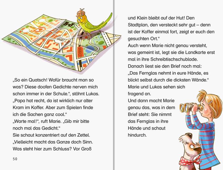 Actual product image Ravensburger Die Jagd nach dem magischen Detektivkoffer, Band 1: Die Jagd beginnt! (German, Cally Stronk, Patrick Fix, 2024)