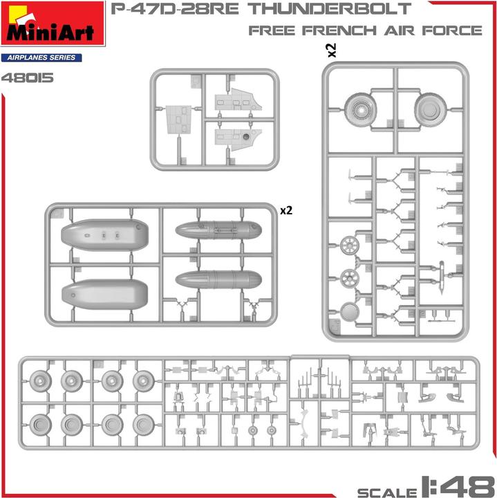 Actual product image Miniart MIN48015 Scale Model kit, Unpainted