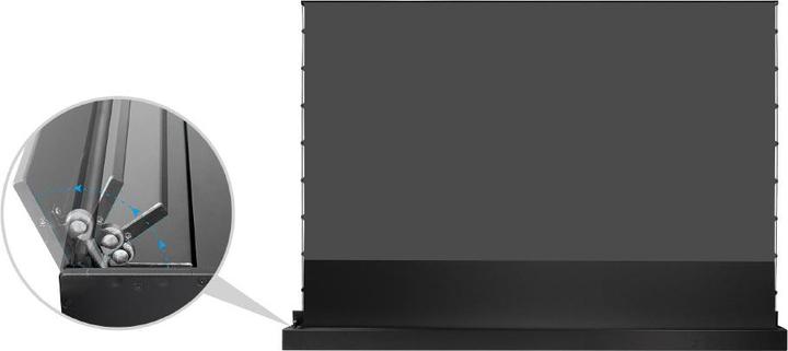 Actual product image Celexon UST High Contrast Floor Scissor Screen - HomeCinema Plus, 80" black (80", 16:9)