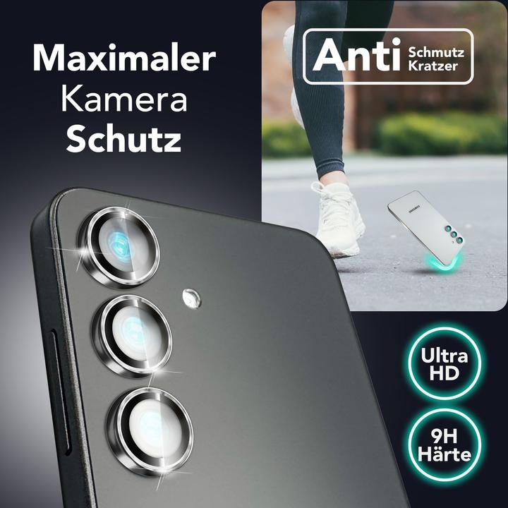 Produktbild Nalia Focus.Pro CLX - Kameraschutz Linsenglas Reflexionsfrei - Camera Lens Protector (1 Stück, Samsung Galaxy S25)
