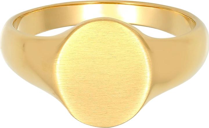 Produktbild Kuzzoi Ring Basic Cool Siegelring Herren Matt 925 Silber (60, 925 Silber)