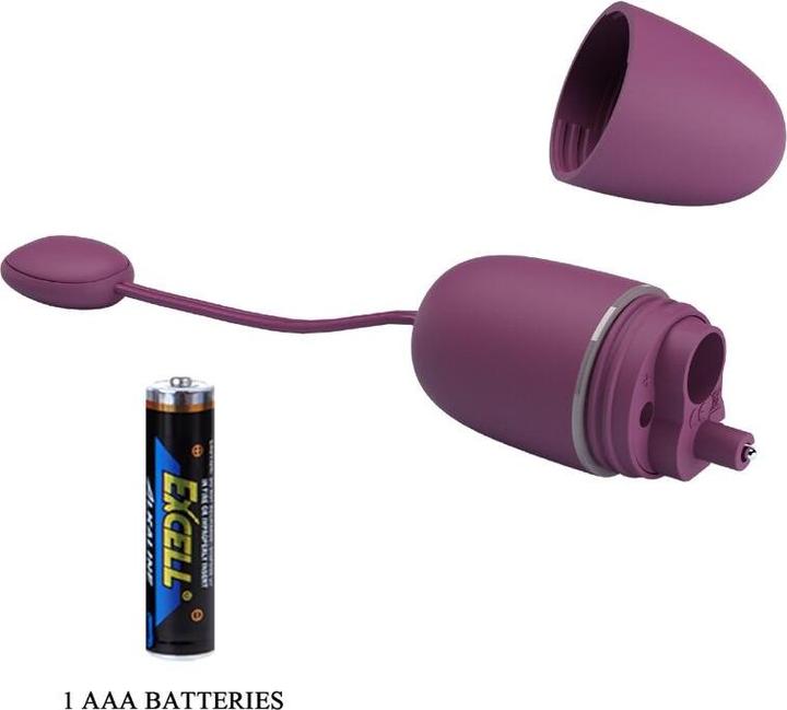 Actual product image Pretty Love Nymph Vibrating Egg App-Controlled Purple