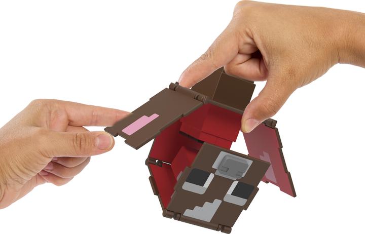 Actual product image Mattel MINECRAFT FLIPPIN' FIGS Mooshroom + Cow