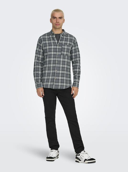 Produktbild Only & Sons Onsral Ls Slim Check Shirt (XL)