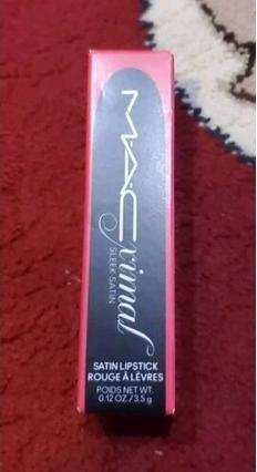 Image du produit MAC Cosmetics MACximal Sleek Satin Lipstick BRAVE RED (Brave Red)