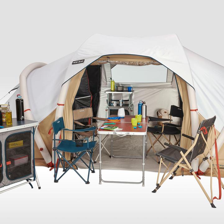 Image du produit Quechua Air Seconds Fam 4 2xl Fb (Tente gonflable, 18.50 kg, 4 personnes)