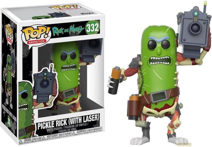 Produktbild Funko POP! Rick and Morty: Pickle Rick with Laser