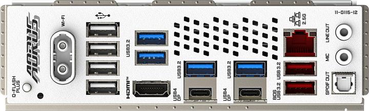 Actual product image Gigabyte X870 AORUS ELITE WIFI7 ICE (AM5, AMD X870, ATX)