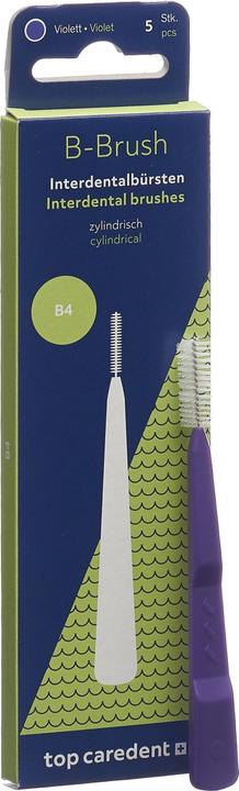 Produktbild Top Caredent B4 IDBG-V Interdentalbürste violett >2.8mm (5 x, 8 mm)