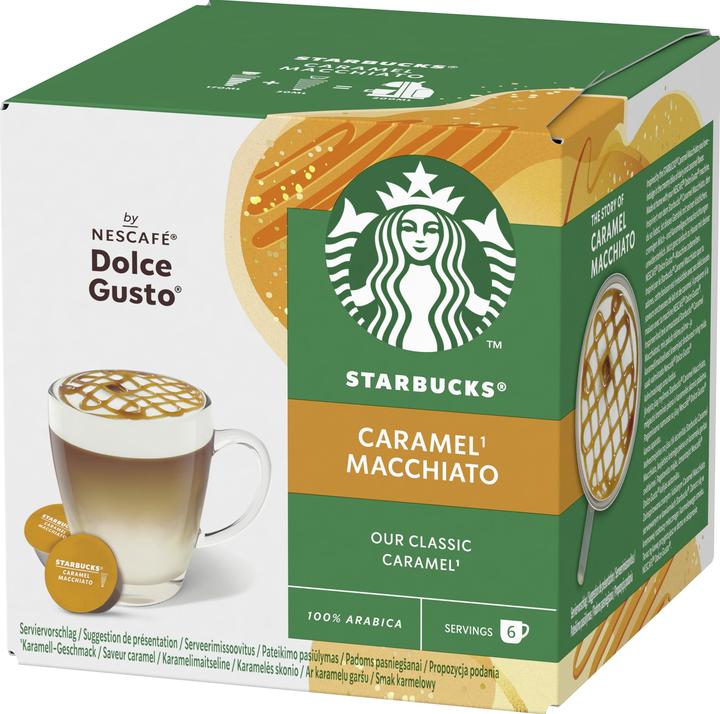 Starbucks Caramel Macchiato by Nescafé Dolce Gusto (6 x Port.)