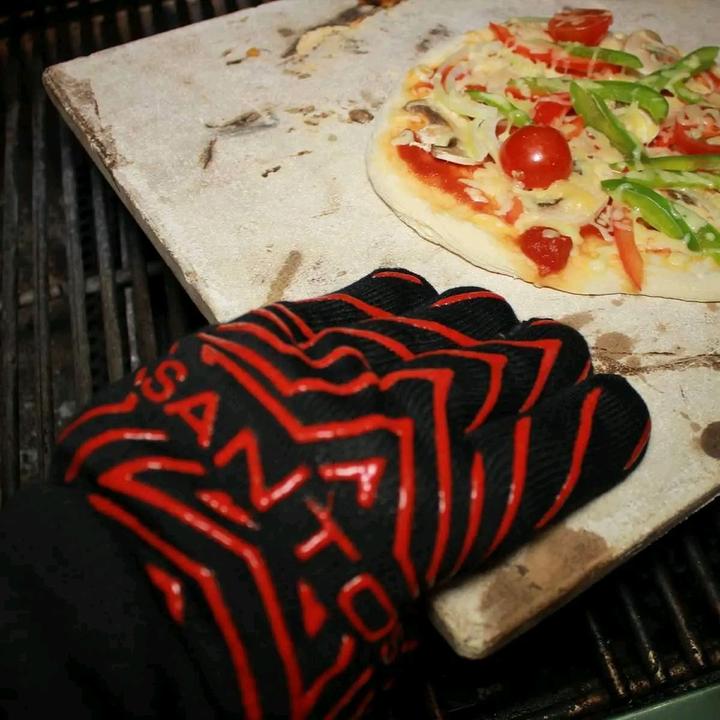 Produktbild Santos Grill Handschuh Paar (5% Polyester, 100% Aramid, Innenfutter: 95% Baumwolle)