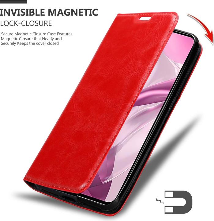 Immagine prodotto Cadorabo Libro Invis. Coperchio magnetico (Xiaomi Mi 11 Lite, Xiaomi Mi 11 Lite 5G, Xiaomi Mi 11 Lite 5G NE)