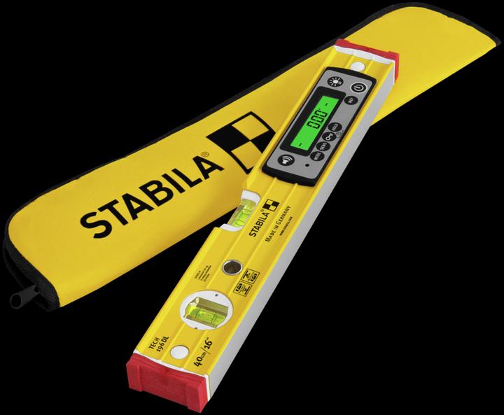 Actual product image Stabila Electronic spirit level TECH 196 DL 40 cm calibration-free IP67 19830 (40 cm)