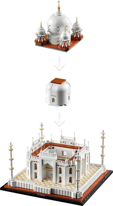 Actual product image LEGO Taj Mahal (21056, LEGO Architecture, LEGO Rare Sets)