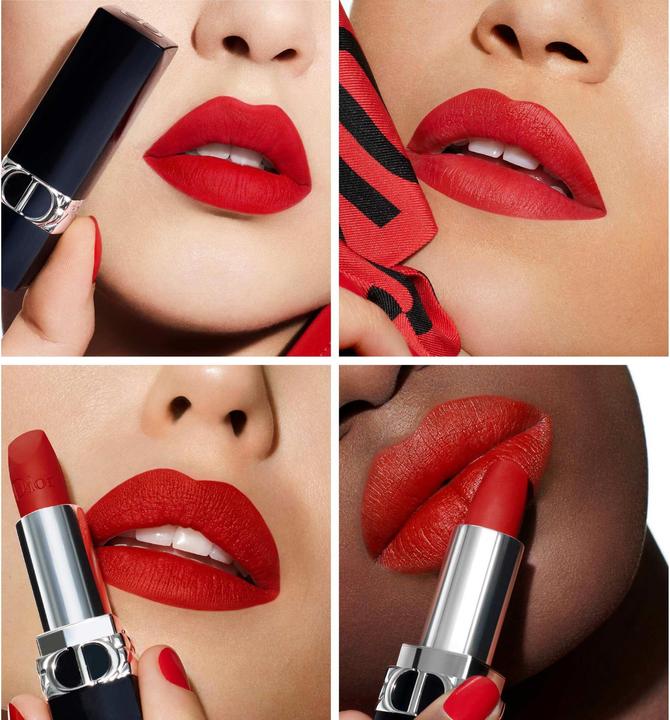 Actual product image Dior Rouge Mat Refill No 999 (999)