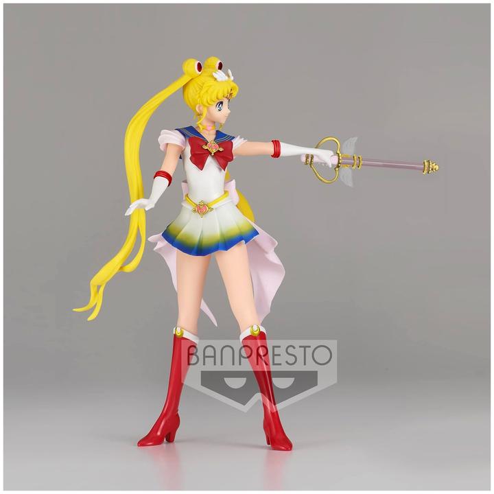 Actual product image Banpresto Sailor Moon Eternal Glitter Super Sailor Moon II (A) 23cm