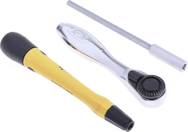 Actual product image Wiha Micro bit set 65 pcs. incl. storage box Precision mechanics screwdriver set Bit holder (4 mm)