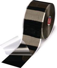 Produktbild tesa Selbstverschweissendes Silikonband, 50mm x 10m, Schwarz (50 mm)
