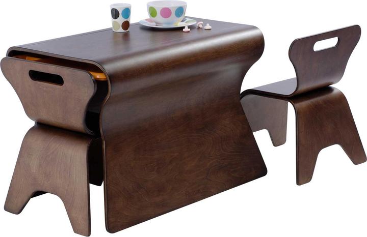 Produktbild Bloom Otto Tische & 2 Stühle - Cappuccino (Kinderstuhl)