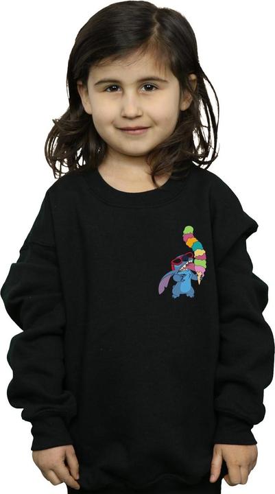 Produktbild Disney Lilo And Stitch Ice Cream Sweatshirt Mädchen (128)
