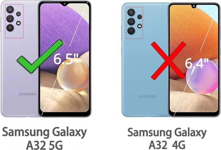 Actual product image Screenguard Samsung Galaxy A32 5G Full Screen Protective Glass Film 2.5D 9H (1 Piece, Samsung Galaxy A32 5G)