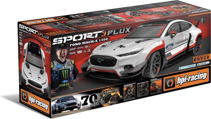 Image du produit HPI RS4 Sport 3 Flux Ford Mach-E 1400 (Presque prêt à être conduite)