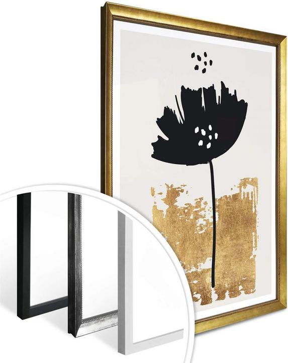 Image du produit Trenddeko Fleur noire (50 x 60 cm)