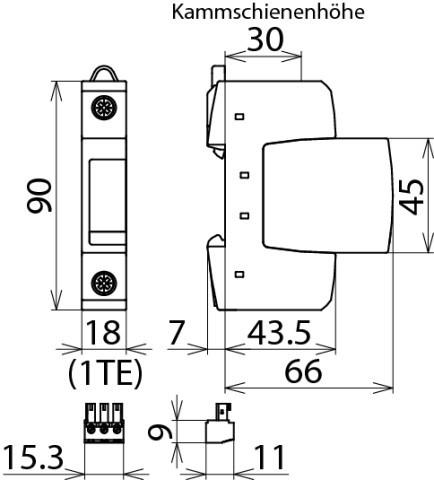 Immagine prodotto Dehn 952092 scaricatore sobretensiónes dg-s-150-fm