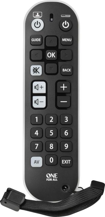 One for All URC 6820 Zapper + (Universal Fernbedienung, Infrarot)