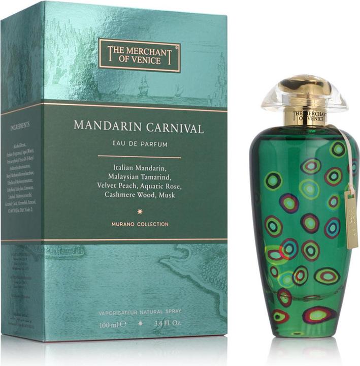 Actual product image The Merchant of Venice Murano Collection - Mandarin Carnival (Eau de parfum, 100 ml)