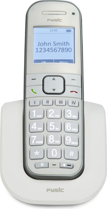 Image du produit Fysic FX-9000 Senioren DECT telefoon - Extra luid gespreksvolume voor slechthorenden - Wit