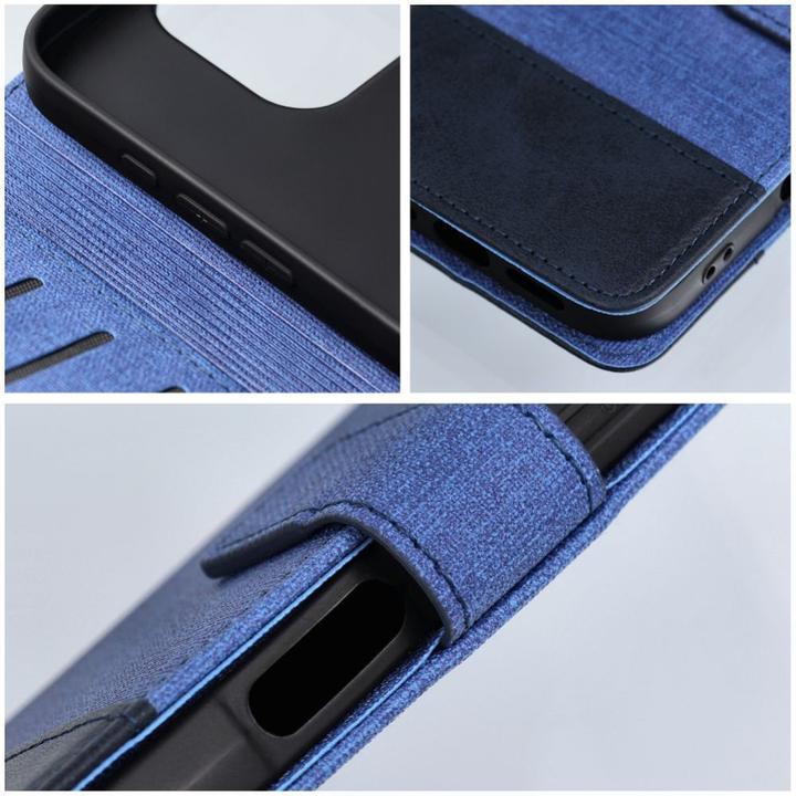 Produktbild Siemens Book case OEM GOMMA Book for Xiaomi Redmi Note 14 4G (GLOBAL - 163,25mm x 76,55mm x 8,16mm) blue (Xiaomi Redmi Note 14)