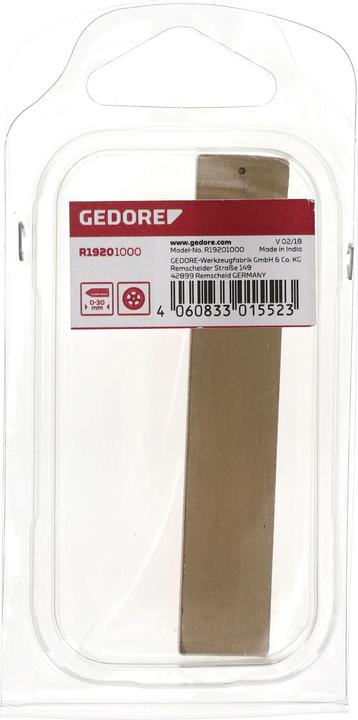 Produktbild Gedore red R19201000 Reifenprofil-Tiefenmesser Messing
