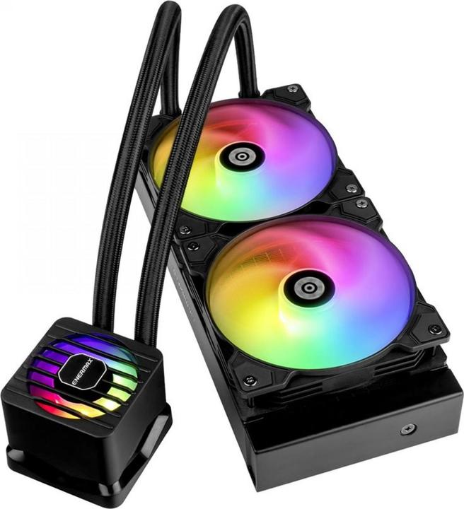 Productafbeelding Enermax LIQMAXFLO 360mm CPU AIO vloeistofkoeler - Xtreme dubbelkamerpomp - VRM waterblok zwart