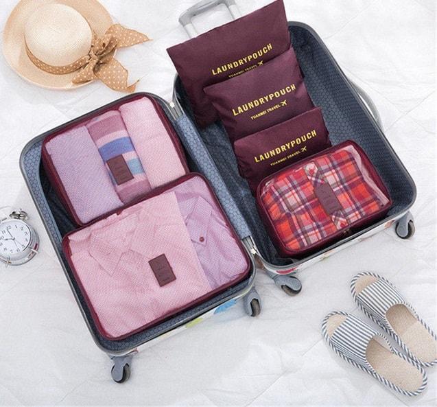 Immagine prodotto JTI Set di organizer per borse da viaggio - blu scuro