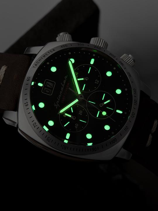 Produktbild Spinnaker SP-5068-02 Hull Chronograph 42mm 10ATM (Chronograph, 42 mm)