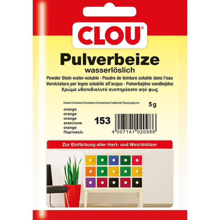 Actual product image Clou Water stain 153 (Orange)