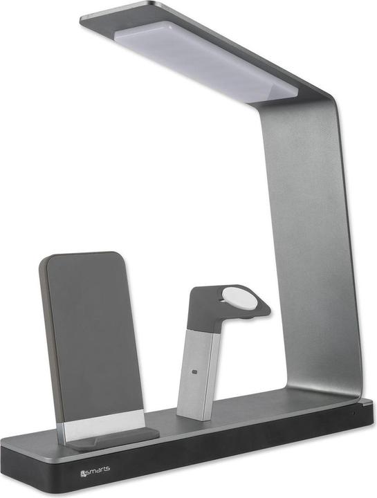 Produktbild 4smarts Tischleuchte TwinDock mit Ladestation