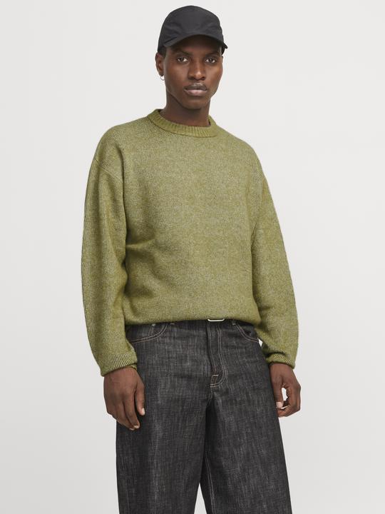 Actual product image Jack & Jones Jorollie Knit Crew Neck Styd Aw24 (XXL)