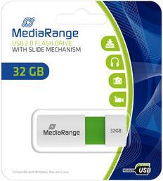 Actual product image MediaRange USB memory stick Color Edition (32 GB, USB-A, USB 2.0)