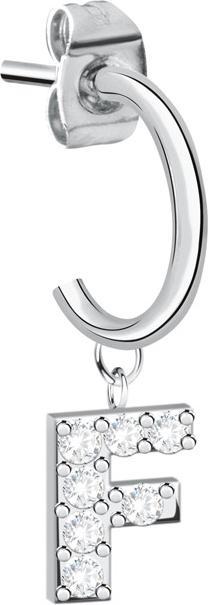 Image du produit La Petite Story - Single steel earring "F" LPS02AQM72 (Acier inoxydable)