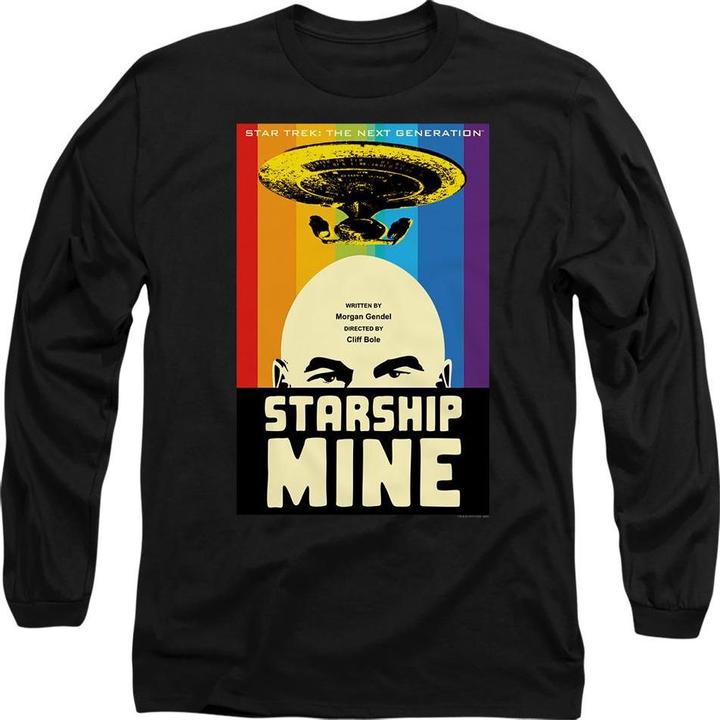 Actual product image Unisex Adult The Next Generation Season 6 Episode 18 T-Shirt (M)