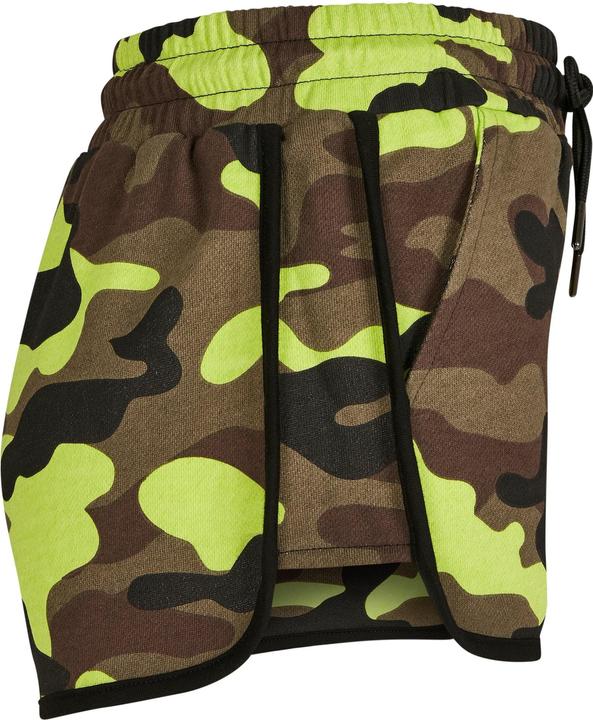 Actual product image Urban Classics Ladies Printed Camo Hot Pants (XS)