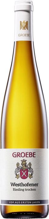 Actual product image Weingut Kf Groebe Westhofener Riesling dry Winery K.F. Groebe, Rheinhessen Germany (1 x 75 cl, 2021)