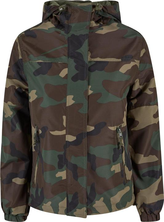 Actual product image Brandit Ladies summer front zip windbreaker size XS colour forest (XS)
