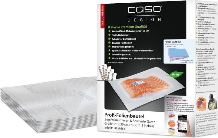 Actual product image Caso Foil bags (50 x)