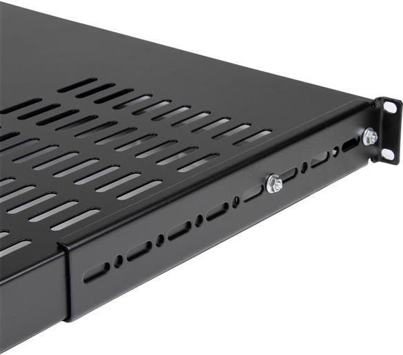 Produktbild StarTech 1 HE verstellbarer Schwerlast Fachboden für Server Rack/ Schrank bis 113 Kg - Fachboden Serversch...