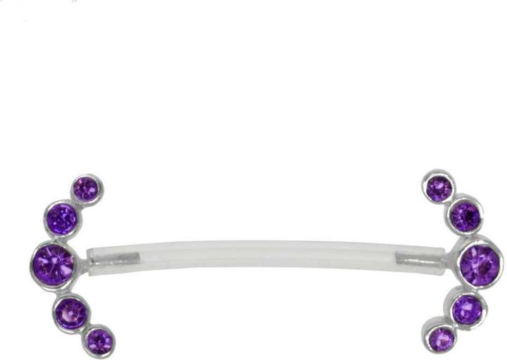 Violet, Silver, Transparent